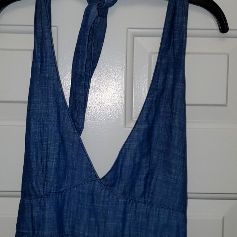 Dress, Denim, Maxi, Size Medium